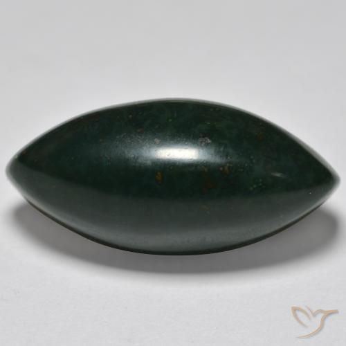 12.43ct Natural Multicolorido Pedra de Sangue, Marquesa, Opaco