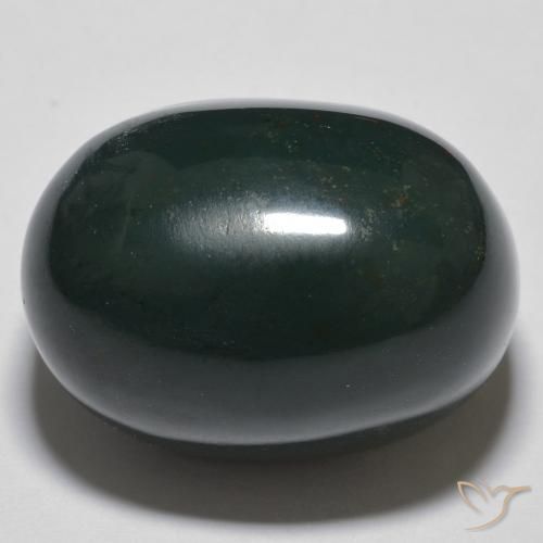 23.49ct Natural Multicolorido Pedra de Sangue, oval, Opaco