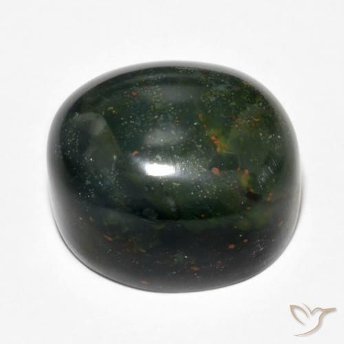 Pedra de Sangue Multicolorido Natural 28.48ct, oval, Opaco
