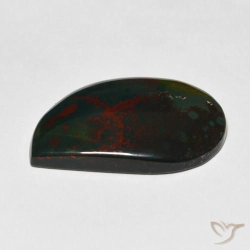 Pedra de Sangue Multicolorido Natural 23.12ct, Chique, Opaco