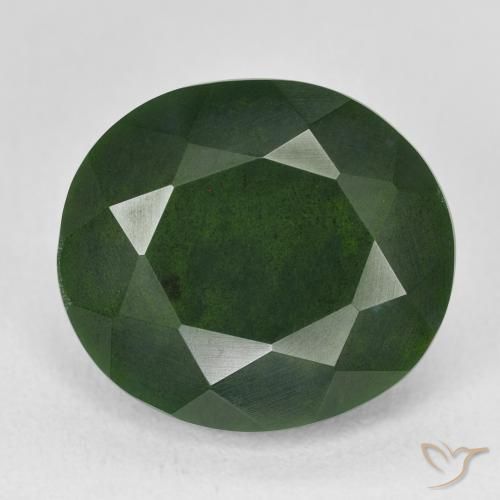 11.32ct Natural Verde Multicolor Pedra de Sangue, oval, Opaco