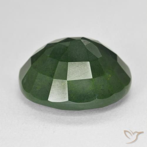 Pedra de Sangue Verde Multicolor Natural 11.32ct, oval, Opaco