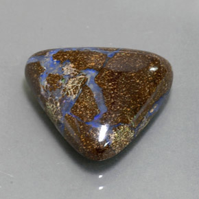 Opala de Pedra Multicolorido Natural 9.77ct, Trilhão, Opaco