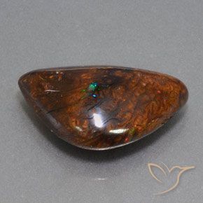 Opala de Pedra Multicolorido Natural 10.40ct, Chique, Opaco