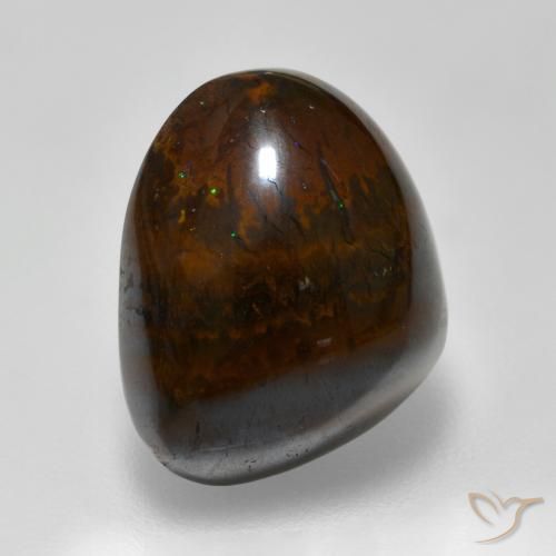 Opala de Pedra Multicolorido Natural 10.04ct, Chique, Opaco