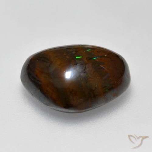 Opala de Pedra Multicolorido Natural 10.04ct, Chique, Opaco