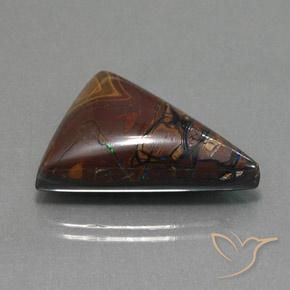 Opala de Pedra Multicolorido Natural 33.93ct, Trilhão, Opaco