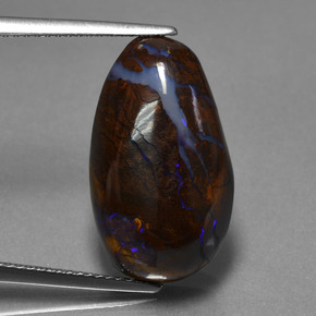 Opala de Pedra Multicolorido Natural 13.34ct, Forma extravagante, Opaco