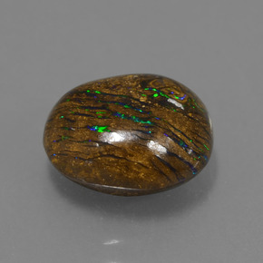 Opala de Pedra Multicolorido Natural 4.42ct, Forma extravagante, Opaco