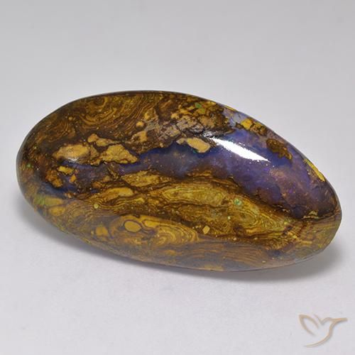 Opala de Pedra Multicolorido Natural 20.80ct, Chique, Opaco