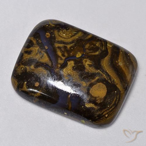 Opala de Pedra Multicolorido Natural 13.03ct, Almofada, Opaco