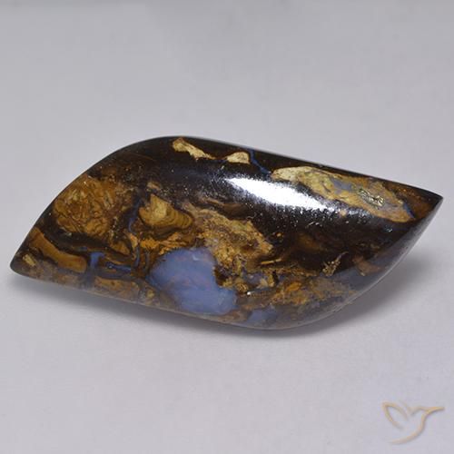 Opala de Pedra Multicolorido Natural 16.01ct, Chique, Opaco