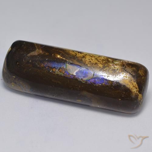 Opala de Pedra Multicolorido Natural 27.17ct, Almofada, Opaco