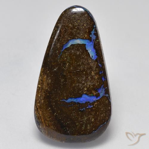 Opala de Pedra Multicolorido Natural 10.79ct, Chique, Opaco