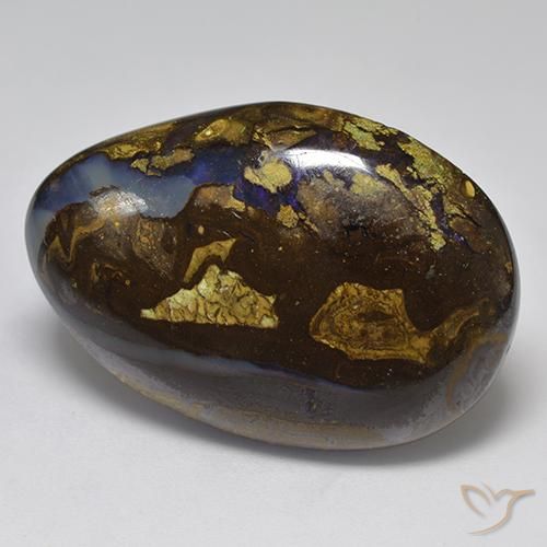 Opala de Pedra Multicolorido Natural 33.71ct, Chique, Opaco