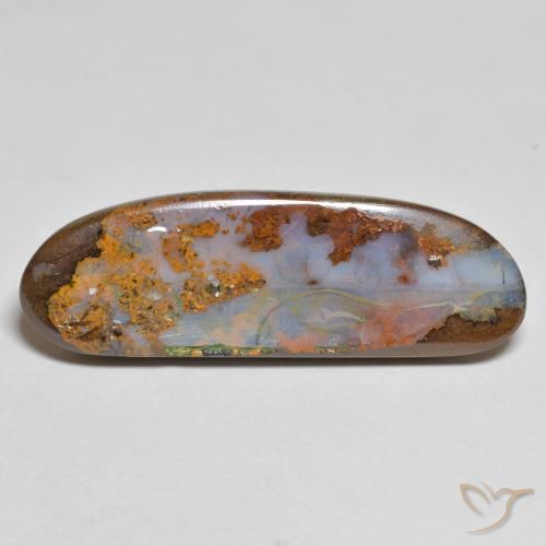 11.89ct Natural Multicolorido Opala de Pedra, Chique, Opaco