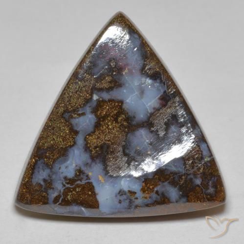 19.83ct Natural Multicolorido Opala de Pedra, Trilhão, Opaco