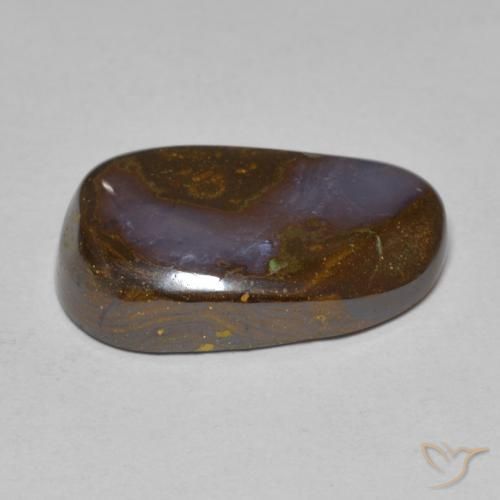 Opala de Pedra Multicolorido Natural 11.61ct, Chique, Opaco