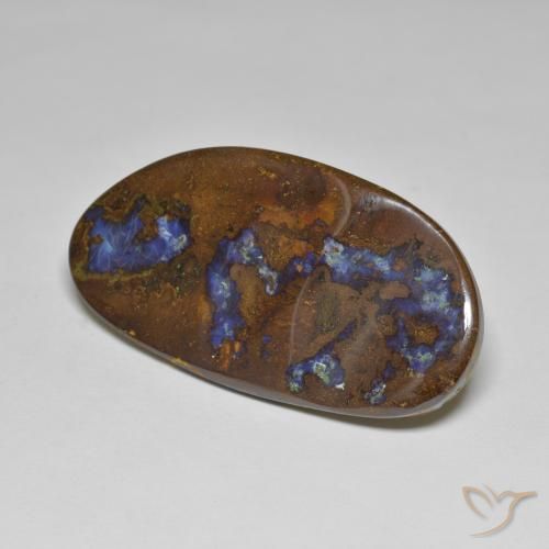 Opala de Pedra Multicolorido Natural 35.99ct, Chique, Opaco