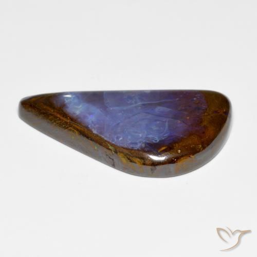 Opala de Pedra Multicolorido Natural 35.80ct, Chique, Opaco
