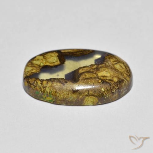 Opala de Pedra Multicolorido Natural 4.31ct, oval, Translúcido