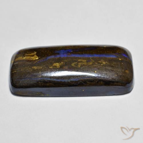 Opala de Pedra Multicolorido Natural 14.28ct, Almofada, Opaco