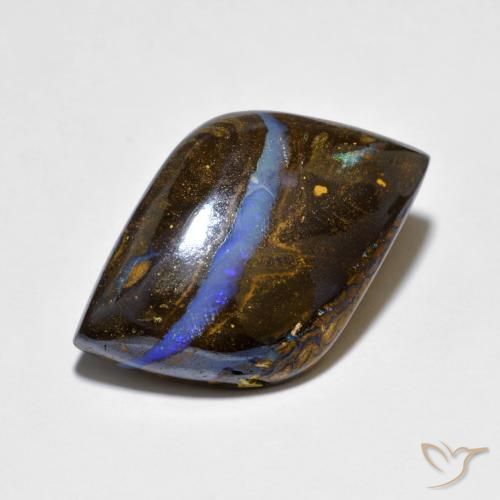 Opala de Pedra Multicolorido Natural 14.54ct, Chique, Opaco