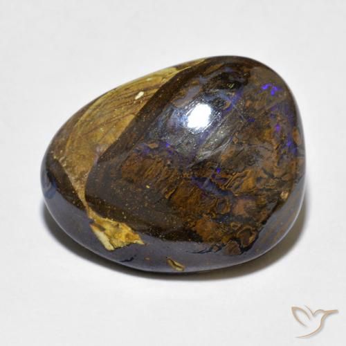 9.35ct Natural Multicolorido Opala de Pedra, Chique, Opaco