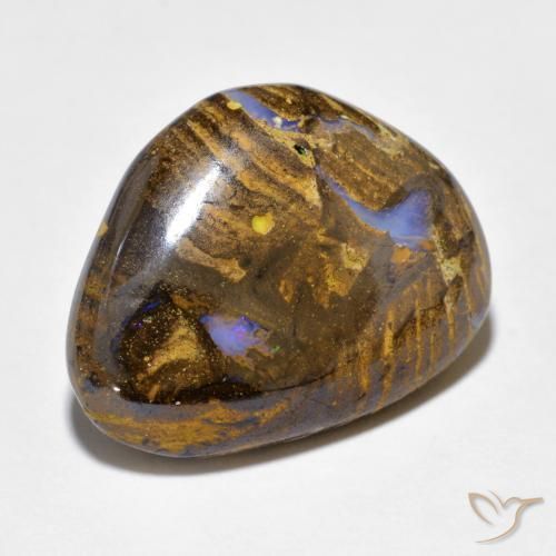 Opala de Pedra Multicolorido Natural 11.60ct, Chique, Opaco
