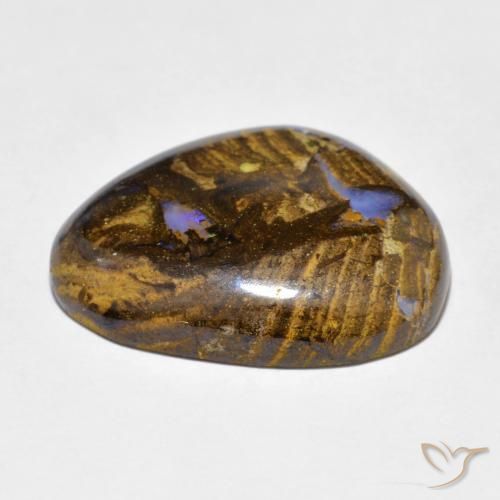 Opala de Pedra Multicolorido Natural 11.60ct, Chique, Opaco