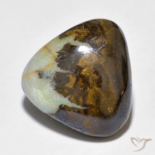 Opala de Pedra Multicolorido Natural 12.73ct, Trilhão, Opaco