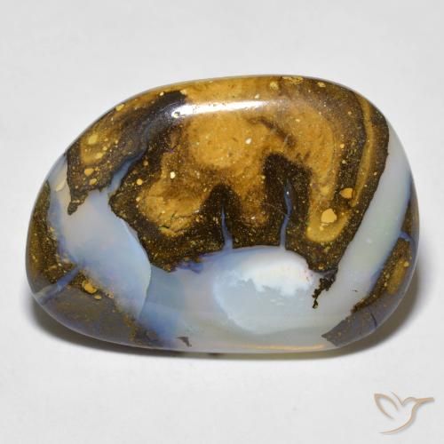 12.38ct Natural Multicolorido Opala de Pedra, Chique, Translúcido