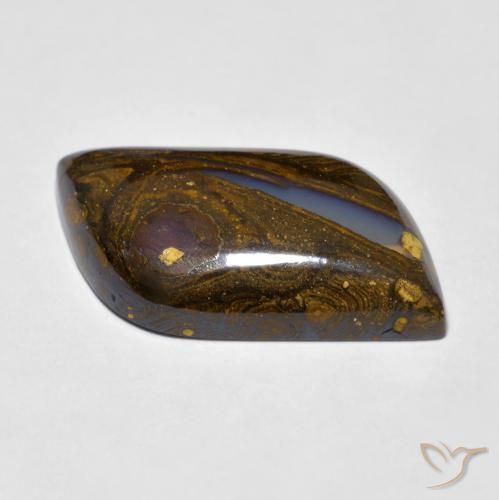 Opala de Pedra Multicolorido Natural 10.36ct, Chique, Translúcido