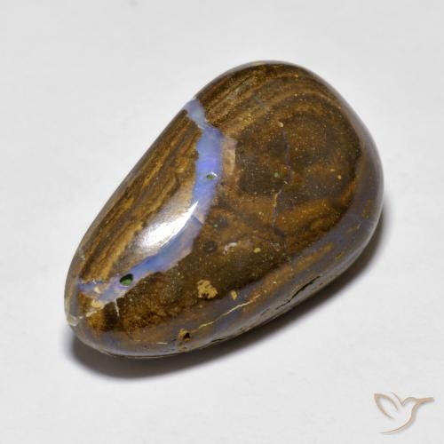 Opala de Pedra Multicolorido Natural 13.29ct, Chique, Opaco
