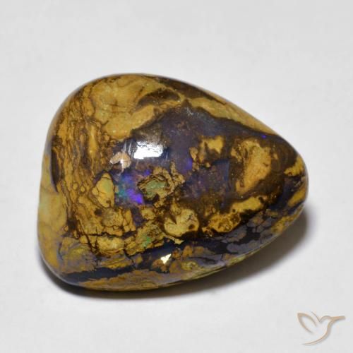 11.19ct Natural Multicolorido Opala de Pedra, Chique, Opaco