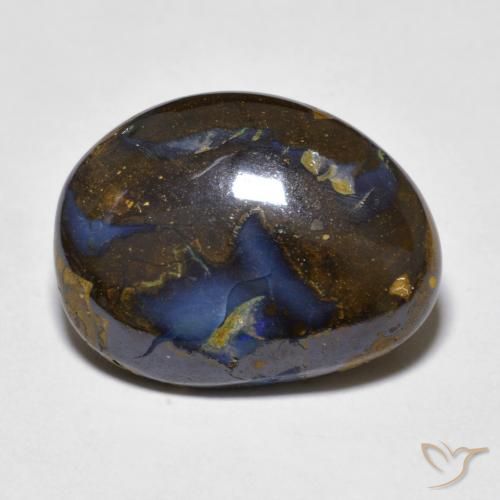 9.50ct Natural Multicolorido Opala de Pedra, Chique, Opaco