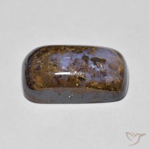 Opala de Pedra Multicolorido Natural 8.01ct, Almofada, Opaco