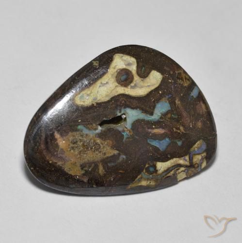 9.26ct Natural Multicolorido Opala de Pedra, Chique, Opaco