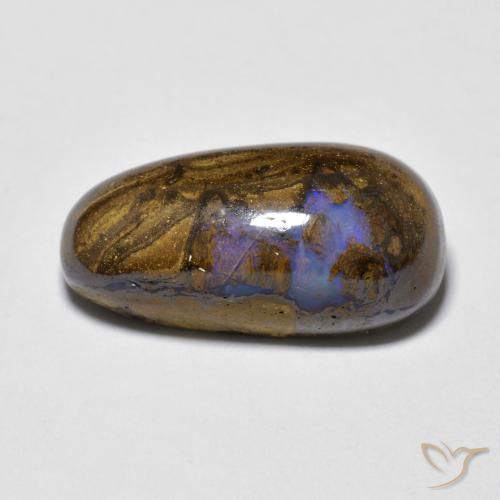 7.58ct Natural Multicolorido Opala de Pedra, Chique, Opaco