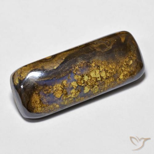 12.72ct Natural Multicolorido Opala de Pedra, Almofada, Opaco