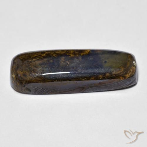 Opala de Pedra Multicolorido Natural 11.28ct, Almofada, Opaco