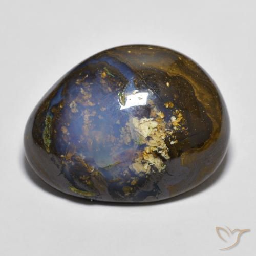 15.18ct Natural Multicolorido Opala de Pedra, Chique, Opaco