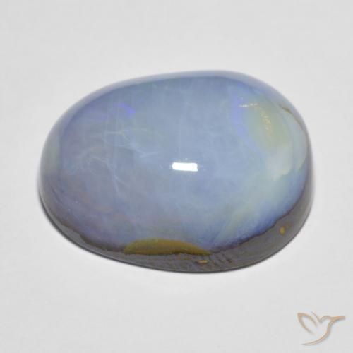 Opala de Pedra Multicolorido Natural 18.63ct, Chique, Opaco