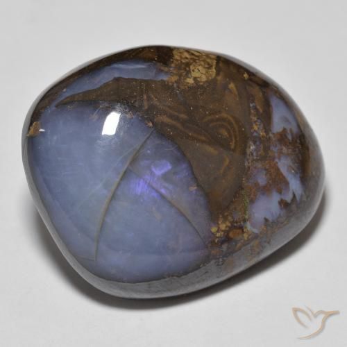 24,07 ct Fancy Boulder Opal, 22,2 x 18,7 mm da Austrália, Photo A