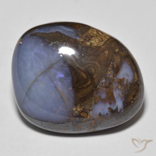 Opala de Pedra Multicolorido Natural 24.07ct, Chique, Opaco