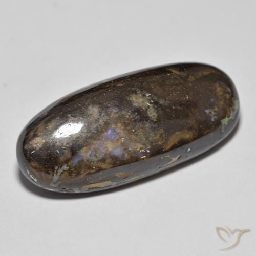 Opala de Pedra Multicolorido Natural 22.64ct, oval, Opaco