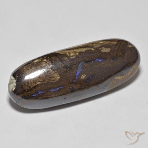 20.61ct Natural Multicolorido Opala de Pedra, oval, Opaco