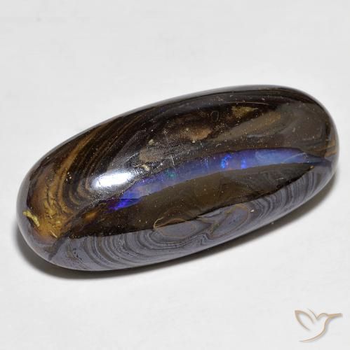 Opala de Pedra Multicolorido Natural 22.12ct, oval, Opaco