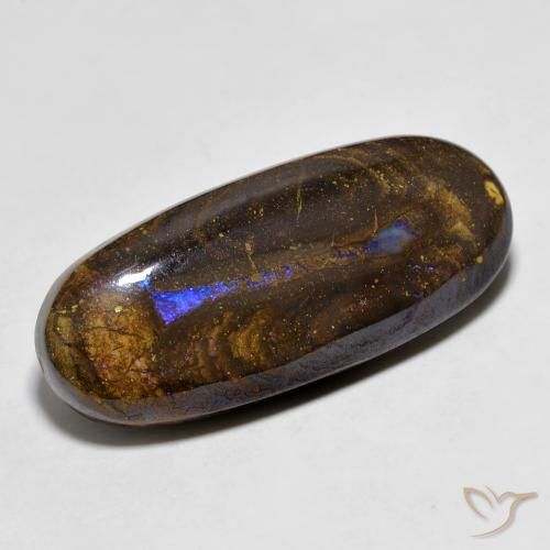 Opala de Pedra Multicolorido Natural 14.55ct, oval, Opaco