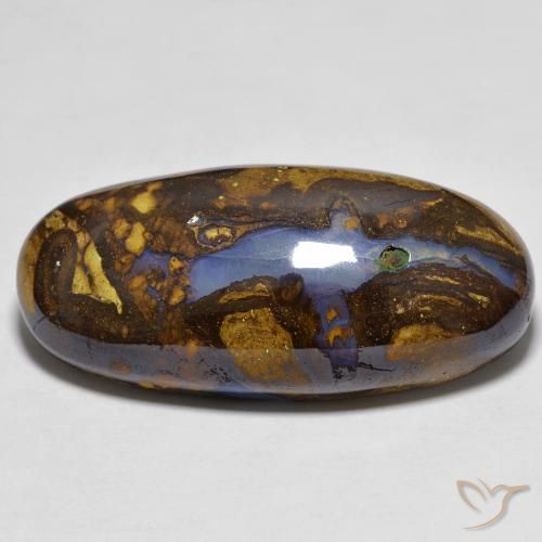 Opala de Pedra Multicolorido Natural 25.30ct, oval, Opaco